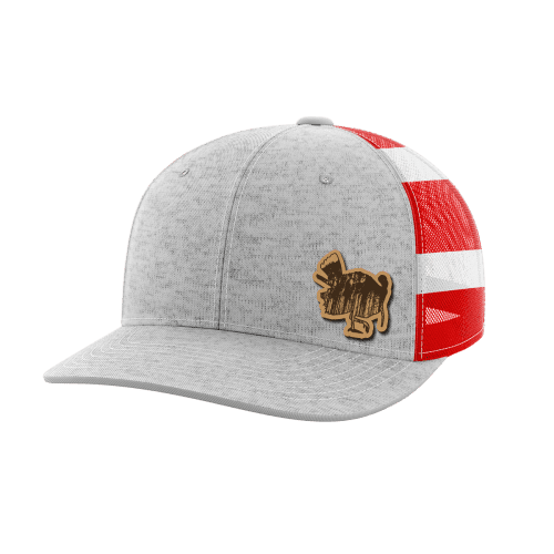 Turkey Leather Patch Hat - Greater Half