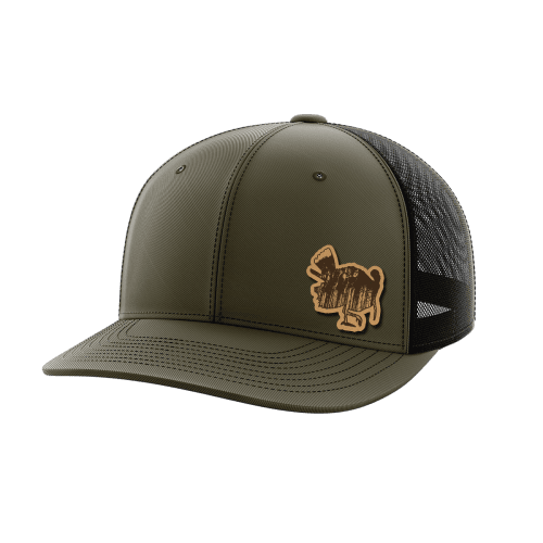 Turkey Leather Patch Hat - Greater Half