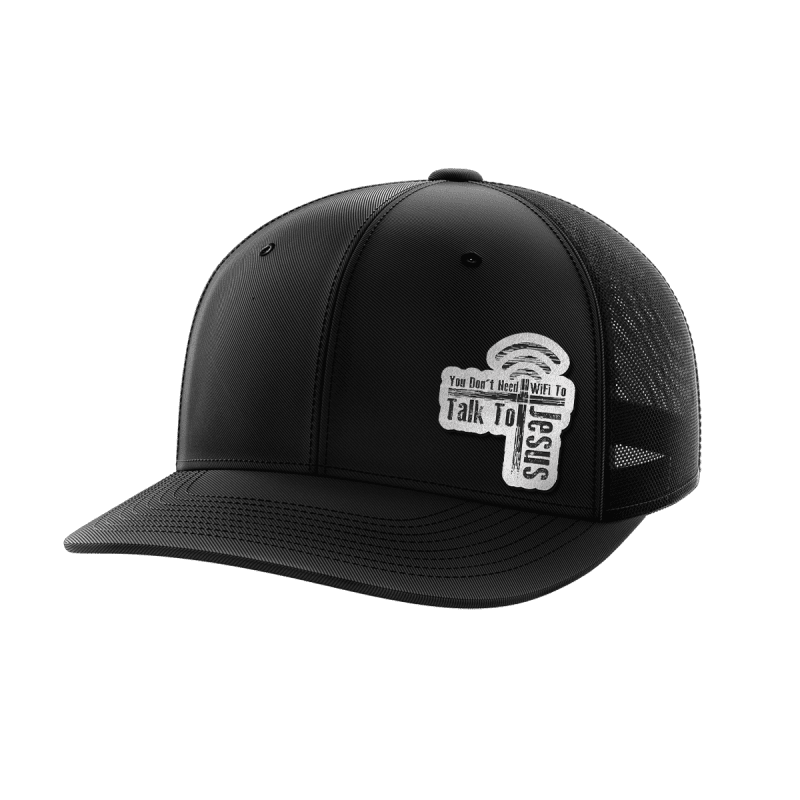 You Don't Need Wifi Black Patch Hat - Greater Half