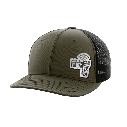 You Don't Need Wifi Black Patch Hat - Greater Half