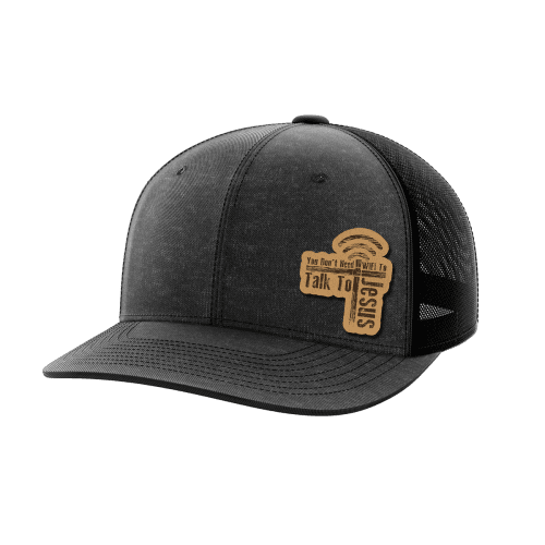 You Don't Need Wifi Leather Patch Hat - Greater Half