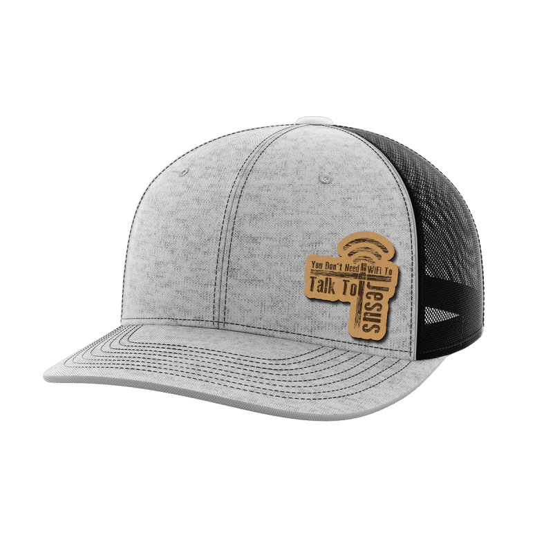 You Don't Need Wifi Leather Patch Hat - Greater Half