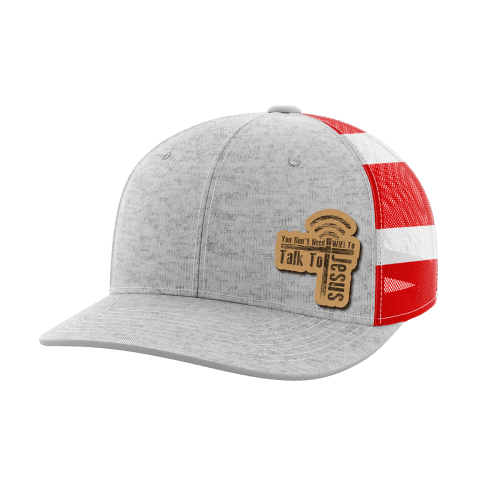 You Don't Need Wifi Leather Patch Hat - Greater Half