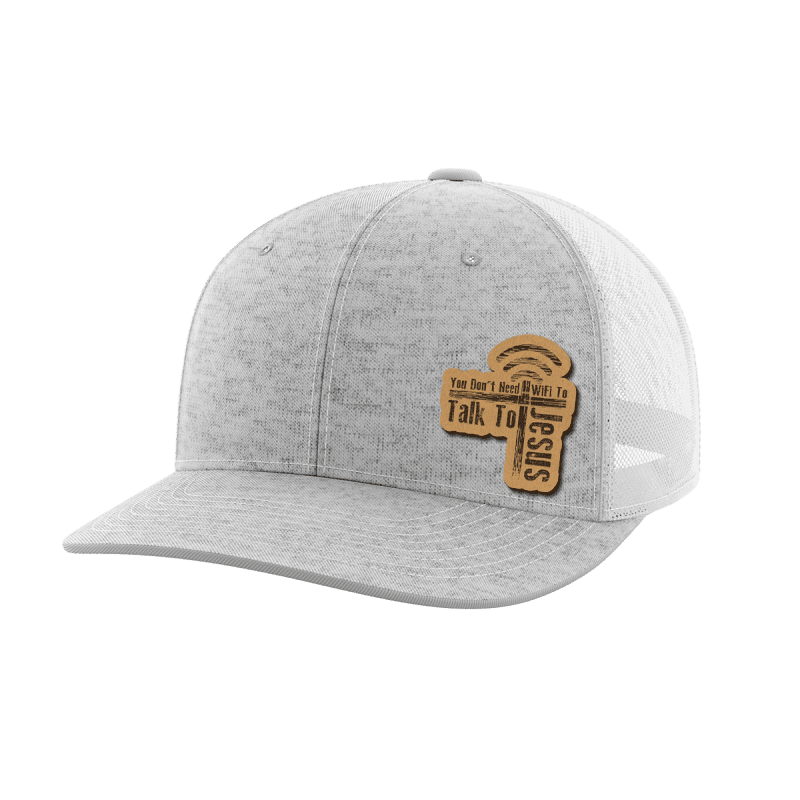 You Don't Need Wifi Leather Patch Hat - Greater Half