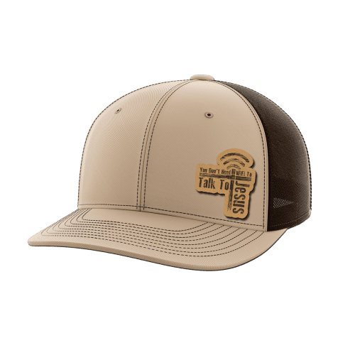 You Don't Need Wifi Leather Patch Hat - Greater Half