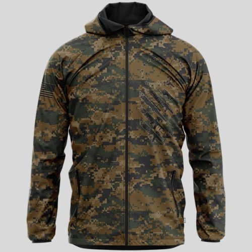 Woodland Digital Camo We The People Jacket - Greater Half